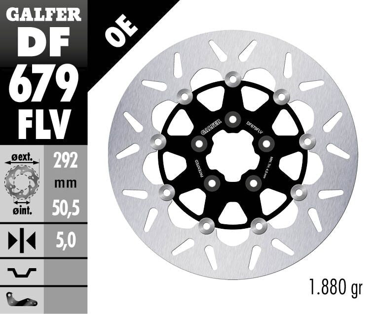 BRAKE DISC FLOAT ROUND