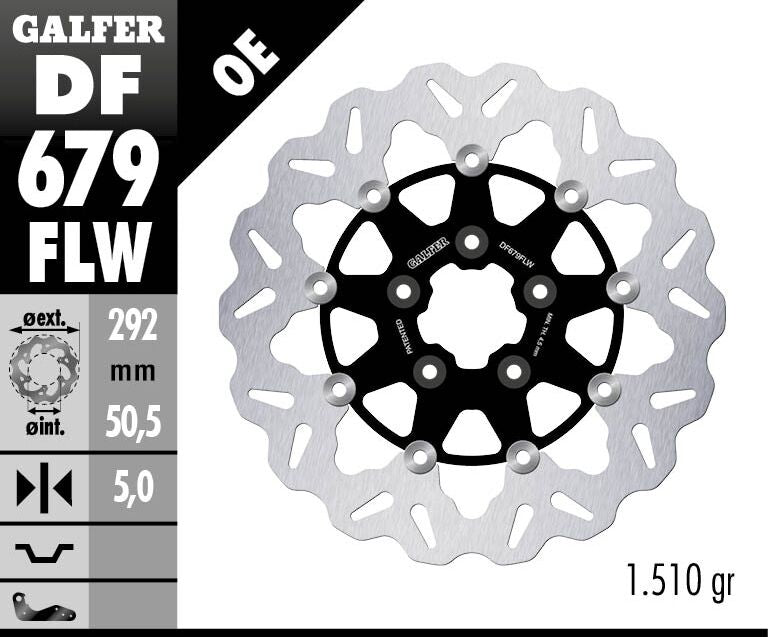 BRAKE DISC FLOAT WAVE