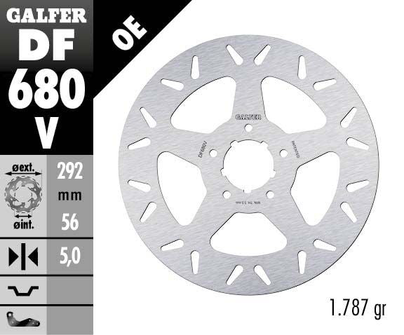 BRAKE DISC FIXED ROUND