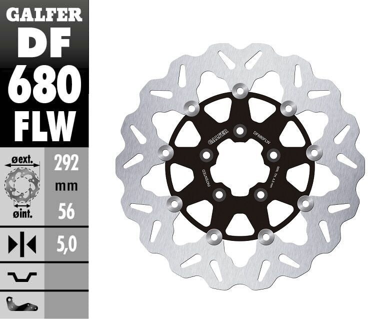 BRAKE DISC FLOAT WAVE