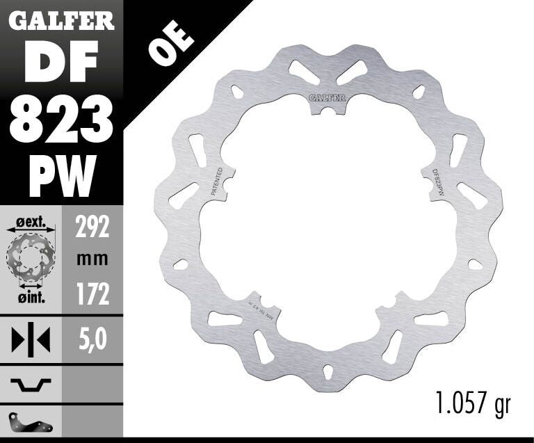 BRAKE DISC FIXED WAVE