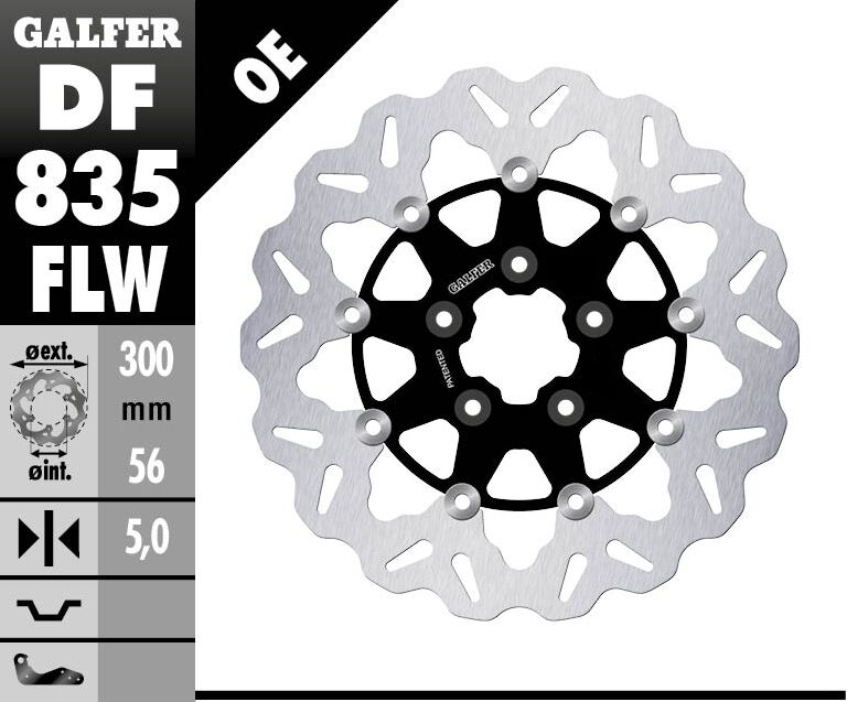 BRAKE DISC FLOAT WAVE