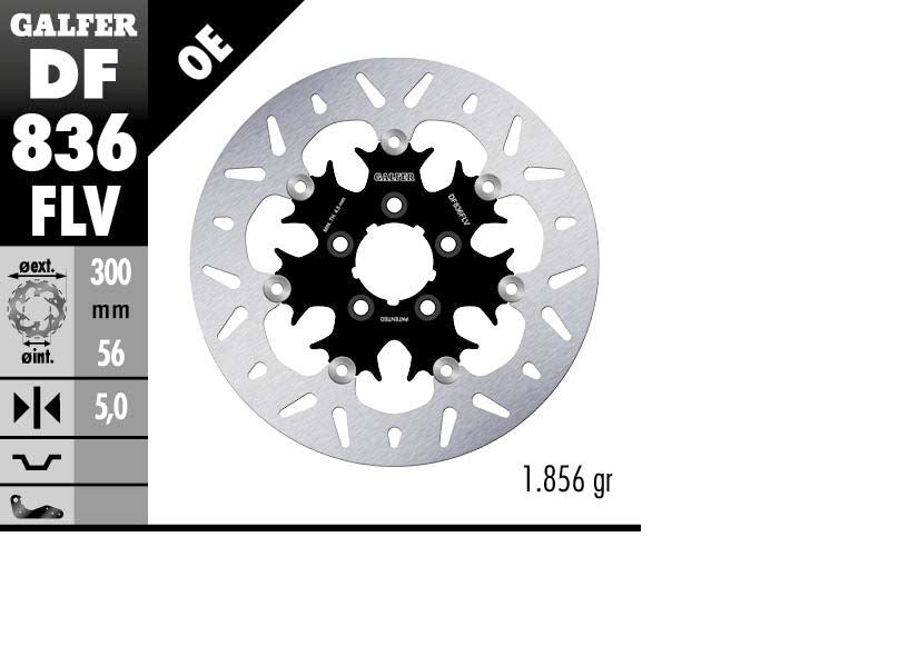 BRAKE DISC FLOAT ROUND