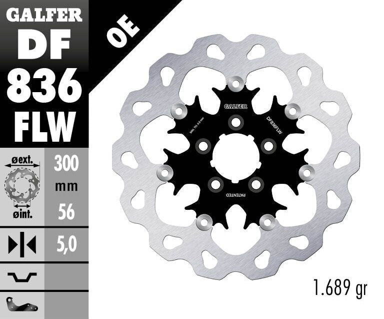 BRAKE DISC FLOAT WAVE