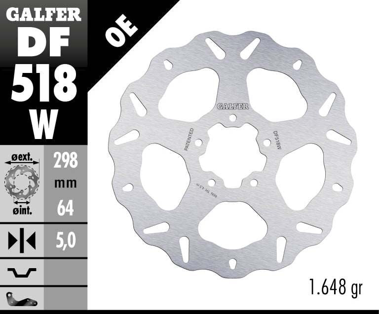 BRAKE DISC FIXED WAVE