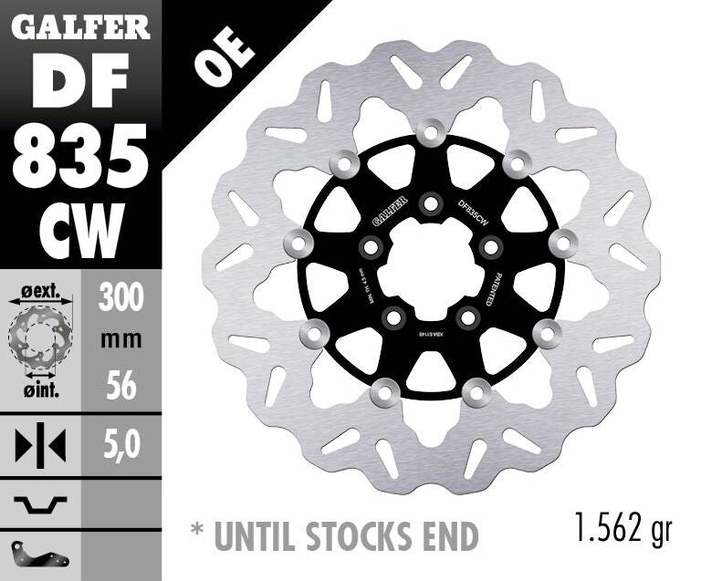 BRAKE DISC FLOAT WAVE