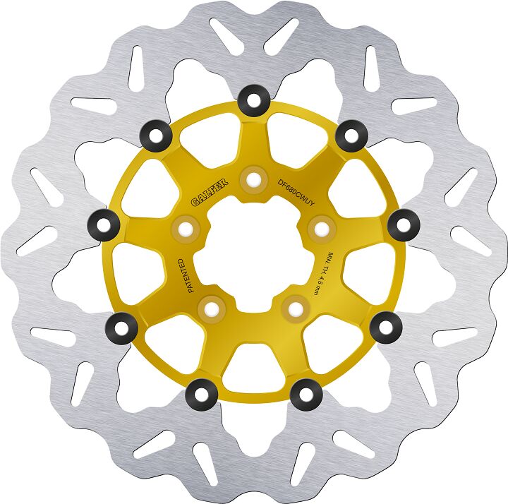 BRAKE DISC FLOAT WAVE GOLD