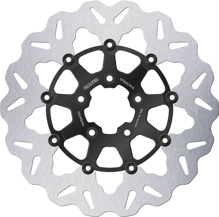 BRAKE DISC FLOAT WAVE BLACK BR