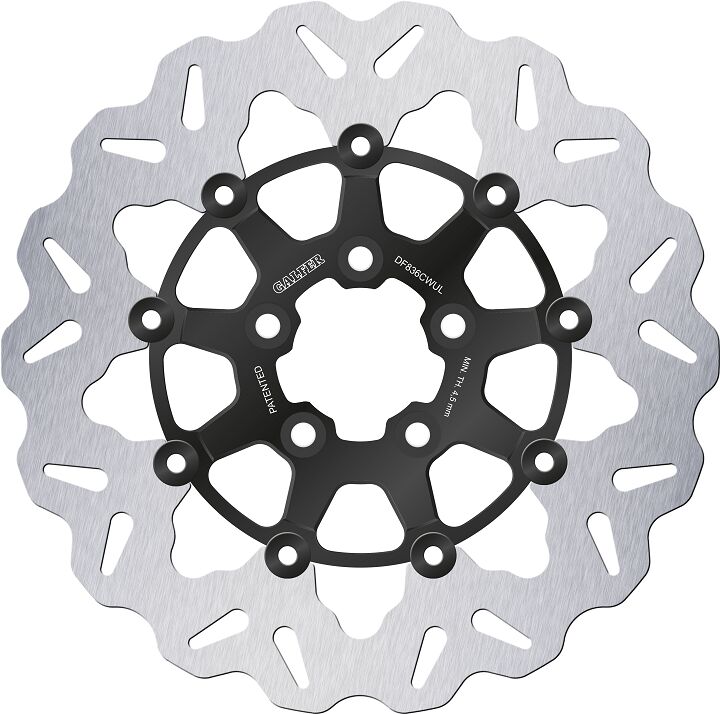BRAKE DISC FLOAT WAVE BLACK BR