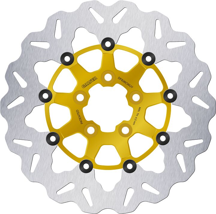 BRAKE DISC FLOAT WAVE GOLD