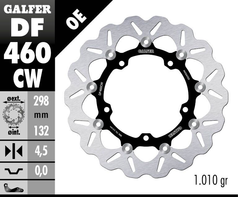 BRAKE DISC WAVE FLOAT