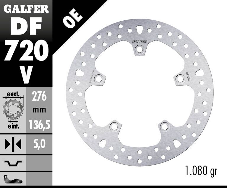 BRAKE DISC ROUND FIXED