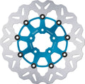 BRAKE DISC FLOAT WAVE BLUE