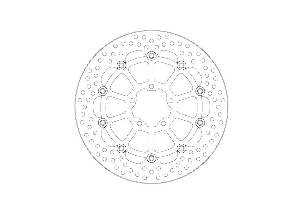 BRAKE DISC HALO FLOAT FT