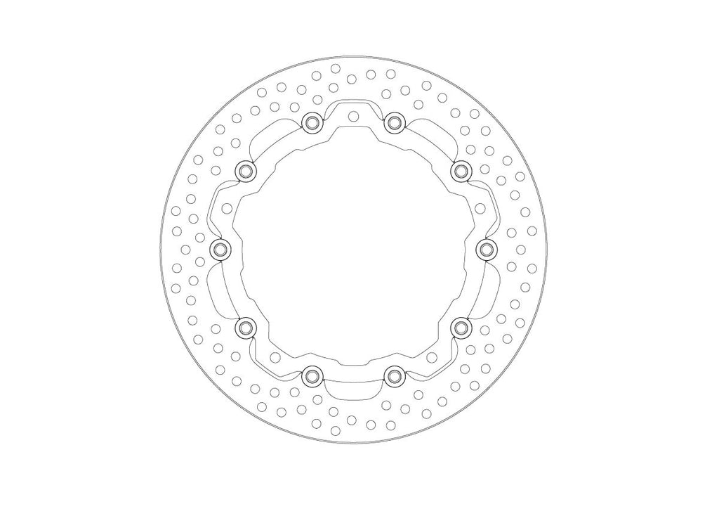 BRAKE DISC HALO FLOAT FT