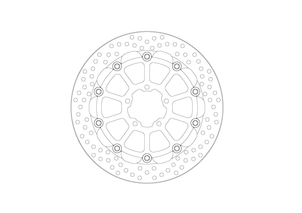BRAKE DISC HALO RACING FT