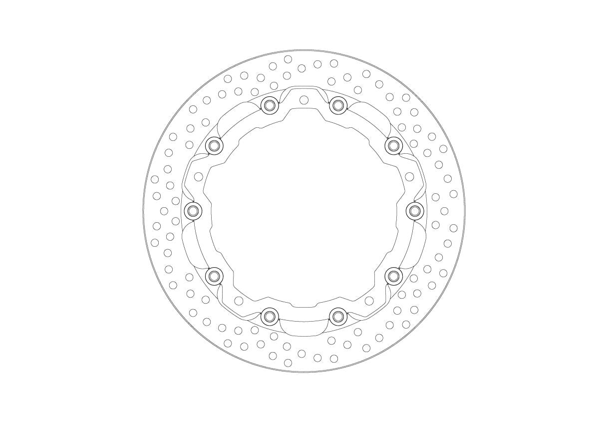BRAKE DISC HALO RACING FT