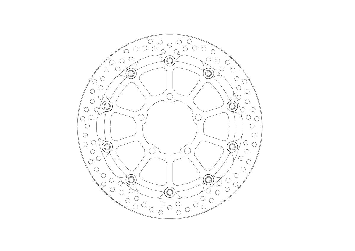BRAKE DISC HALO RACING FT