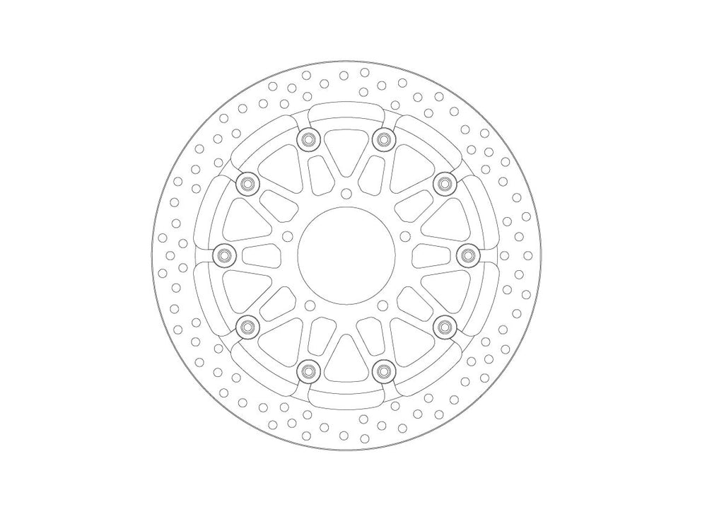 BRAKE DISC HALO T-FLOATER FT