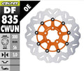 BRAKE DISC FLOAT WAVE ORANGE