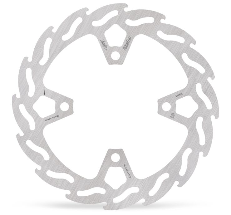 BRAKE DISC FLAME FIXED REAR TR