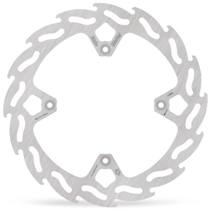 BRAKE DISC FLAME FIXED REAR DE