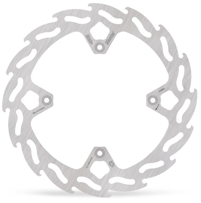 BRAKE DISC FLAME FIXED REAR 4.