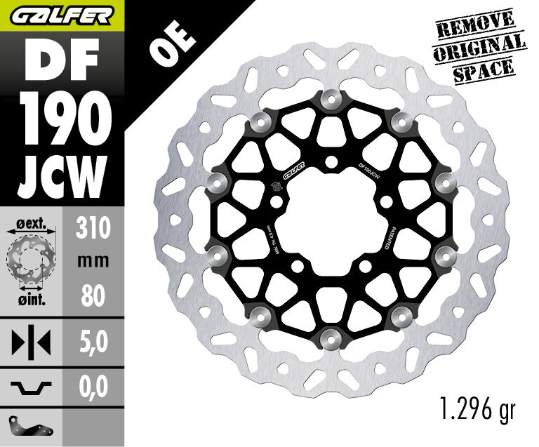 BRAKE DISC WAVE FLOATECH