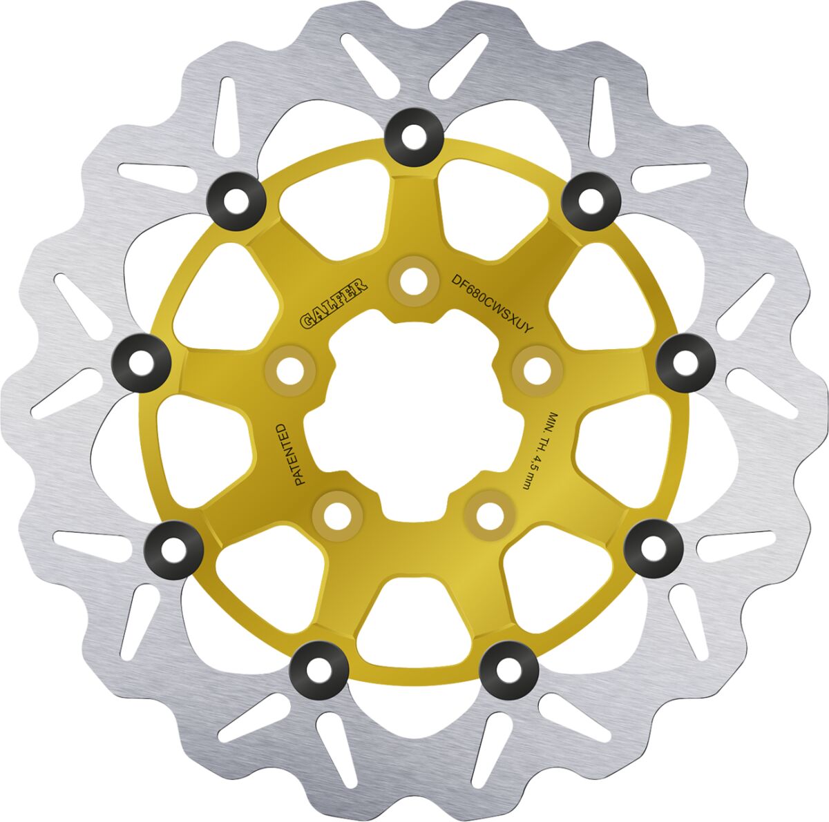 BRAKE DISC FLOAT WAVE 330X5MM