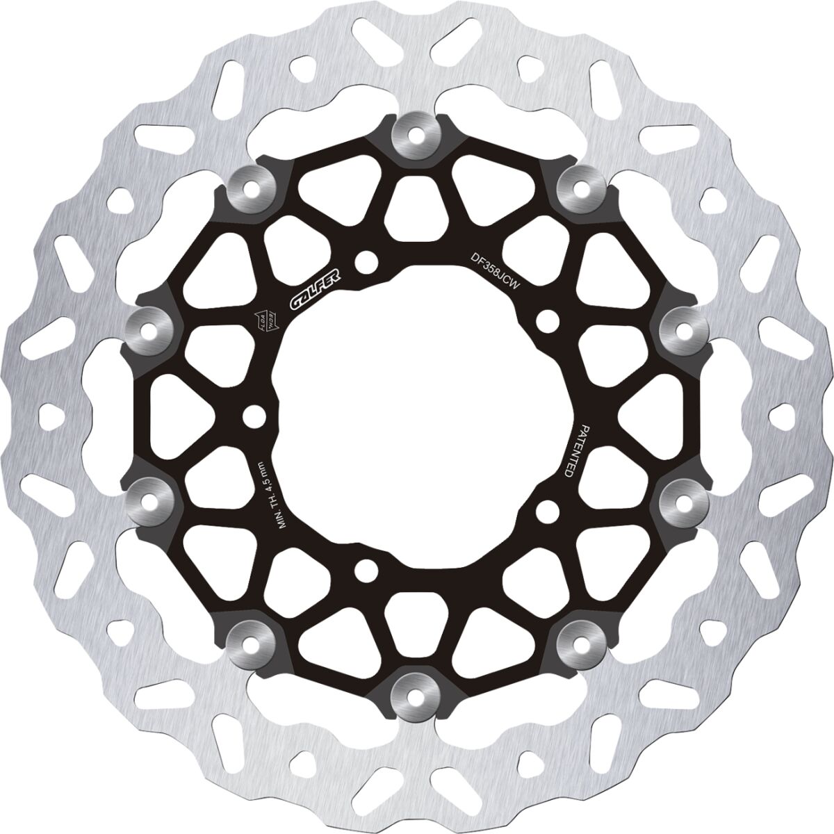 BRAKE DISC WAVE FLOATECH