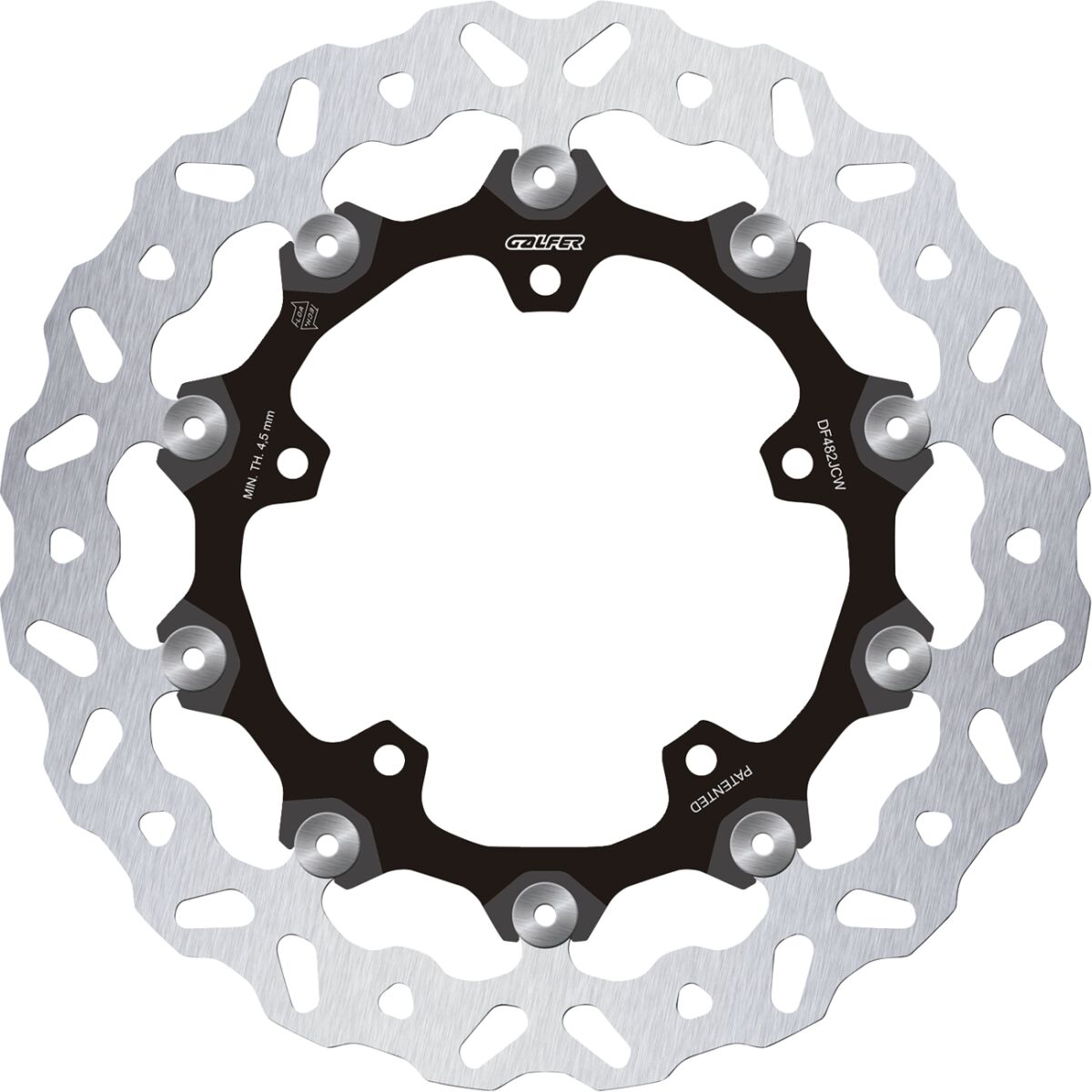 BRAKE DISC WAVE FLOATECH