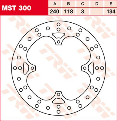 ROTOR TRW MST300