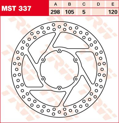 ROTOR TRW MST337
