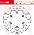 BRAKE ROTOR FIX ROUND L/R
