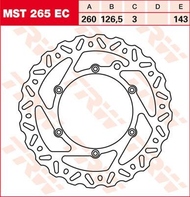 BRAKE ROTOR FIX WAVE L/R