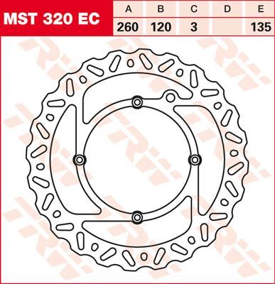 BRAKE ROTOR FIX WAVE L/R