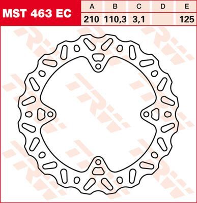BRAKE ROTOR FIX WAVE L/R