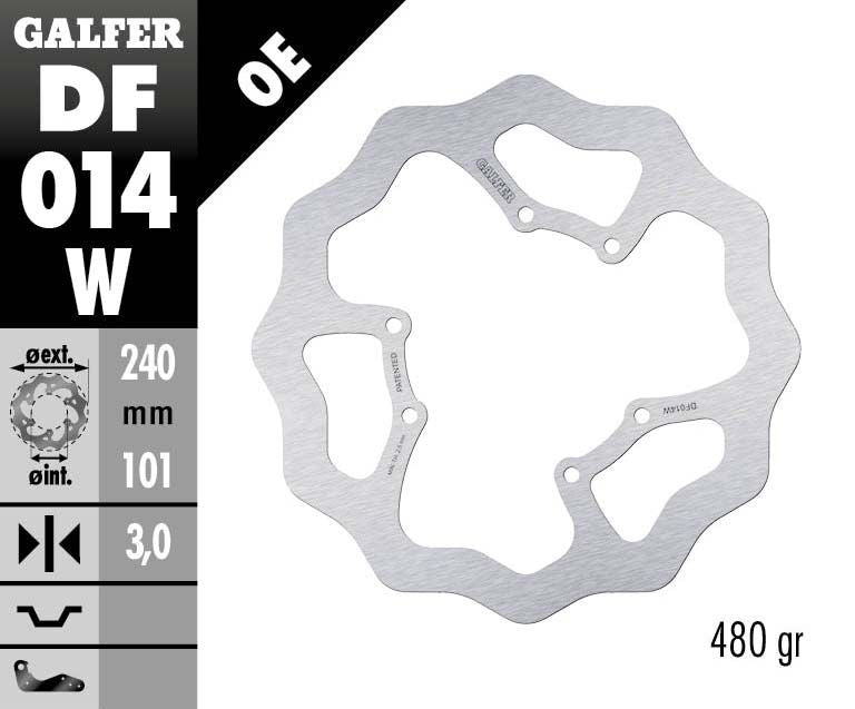BRAKE DISC FIXED WAVE
