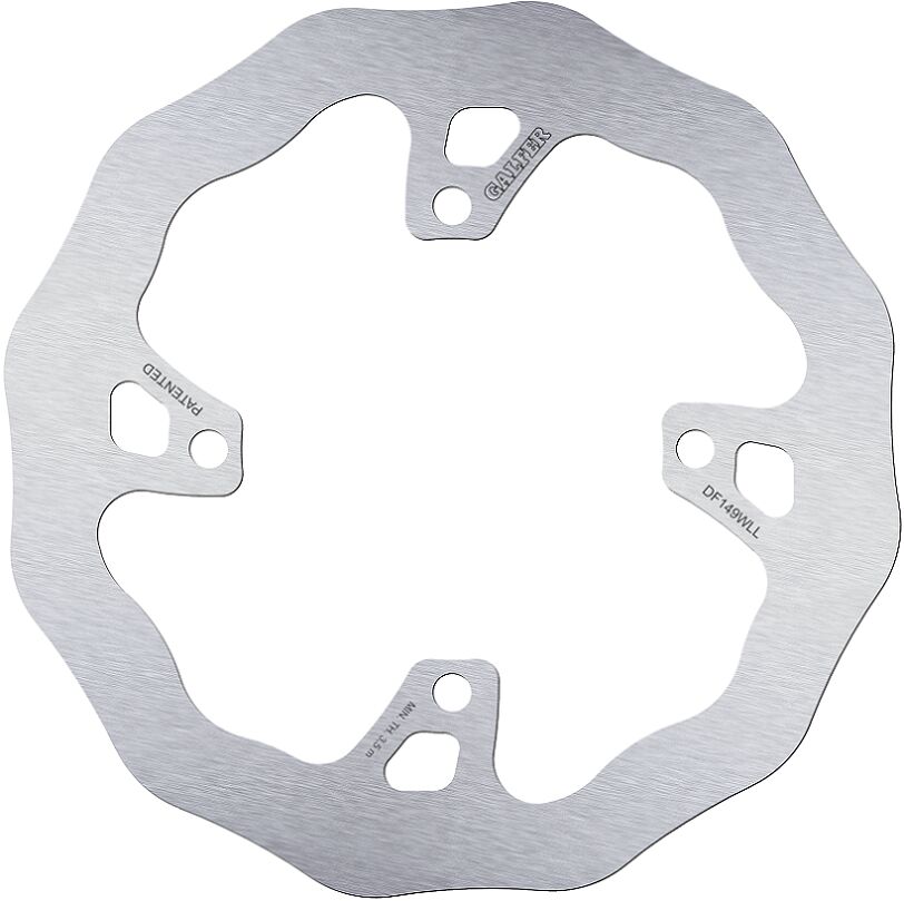 BRAKE DISC FIXED WAVE SOLID