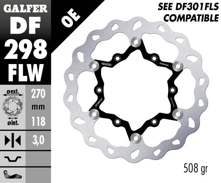 BRAKE DISC FLOAT WAVE