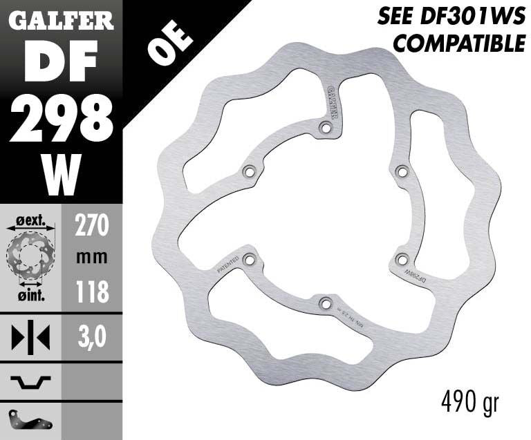 BRAKE DISC FIXED WAVE