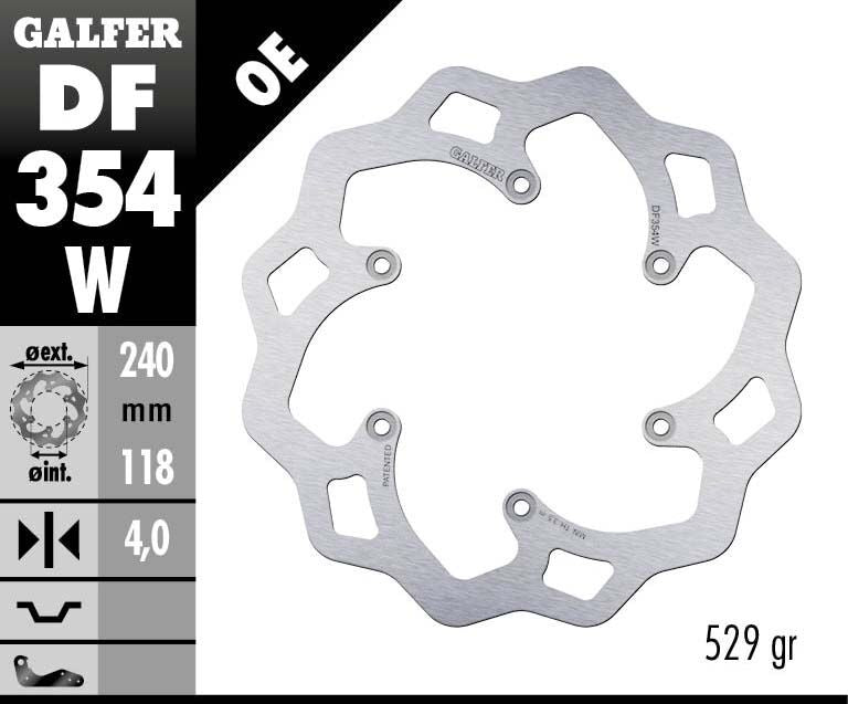 BRAKE DISC FIXED WAVE