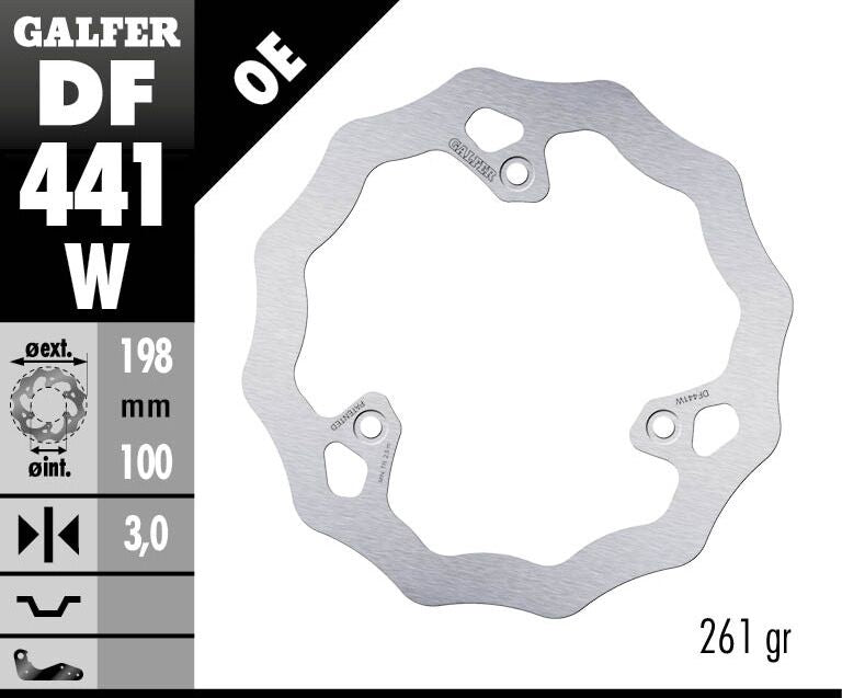 BRAKE DISC FIXED WAVE