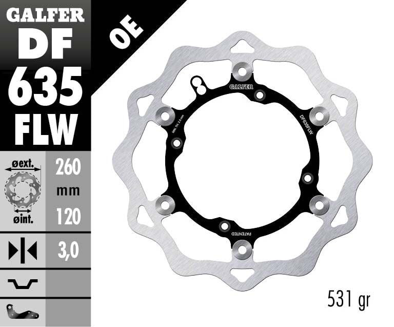 BRAKE DISC FLOAT WAVE