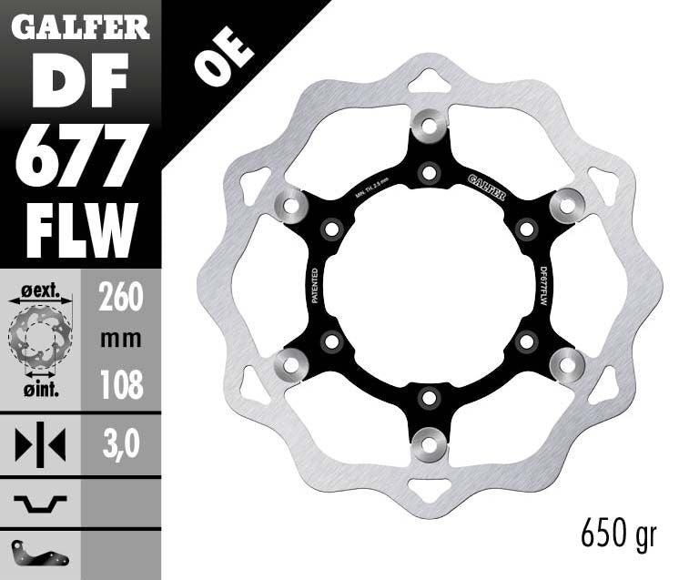 BRAKE DISC FLOAT WAVE