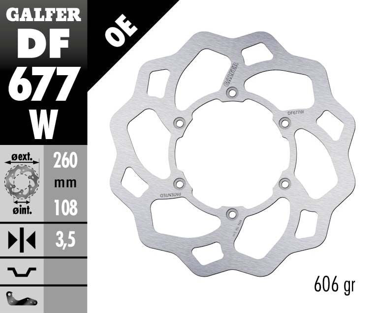 BRAKE DISC FIXED WAVE