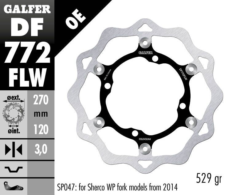BRAKE DISC FLOAT WAVE