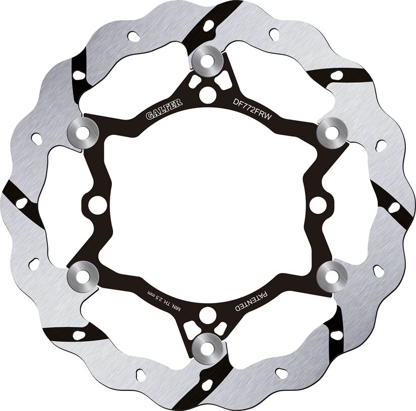 BRAKE DISC FLOAT WAVE GROOVED