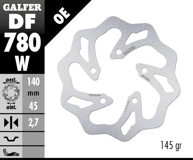 BRAKE DISC FIXED WAVE