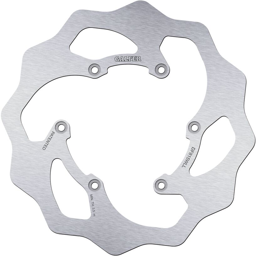 BRAKE DISC FIXED WAVE SOLID